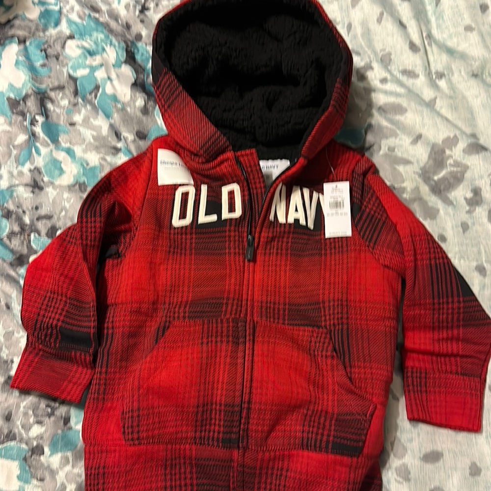 Boys Sherpa hoodie